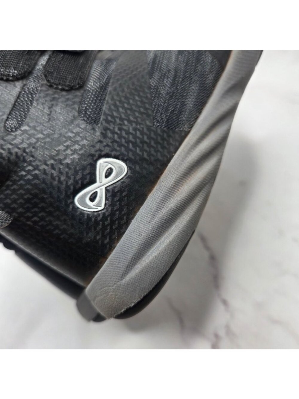 Nfinity Midnight Beast Mid-Top Cheer Shoes Black Women's 8.5 - Picture 9 of 10